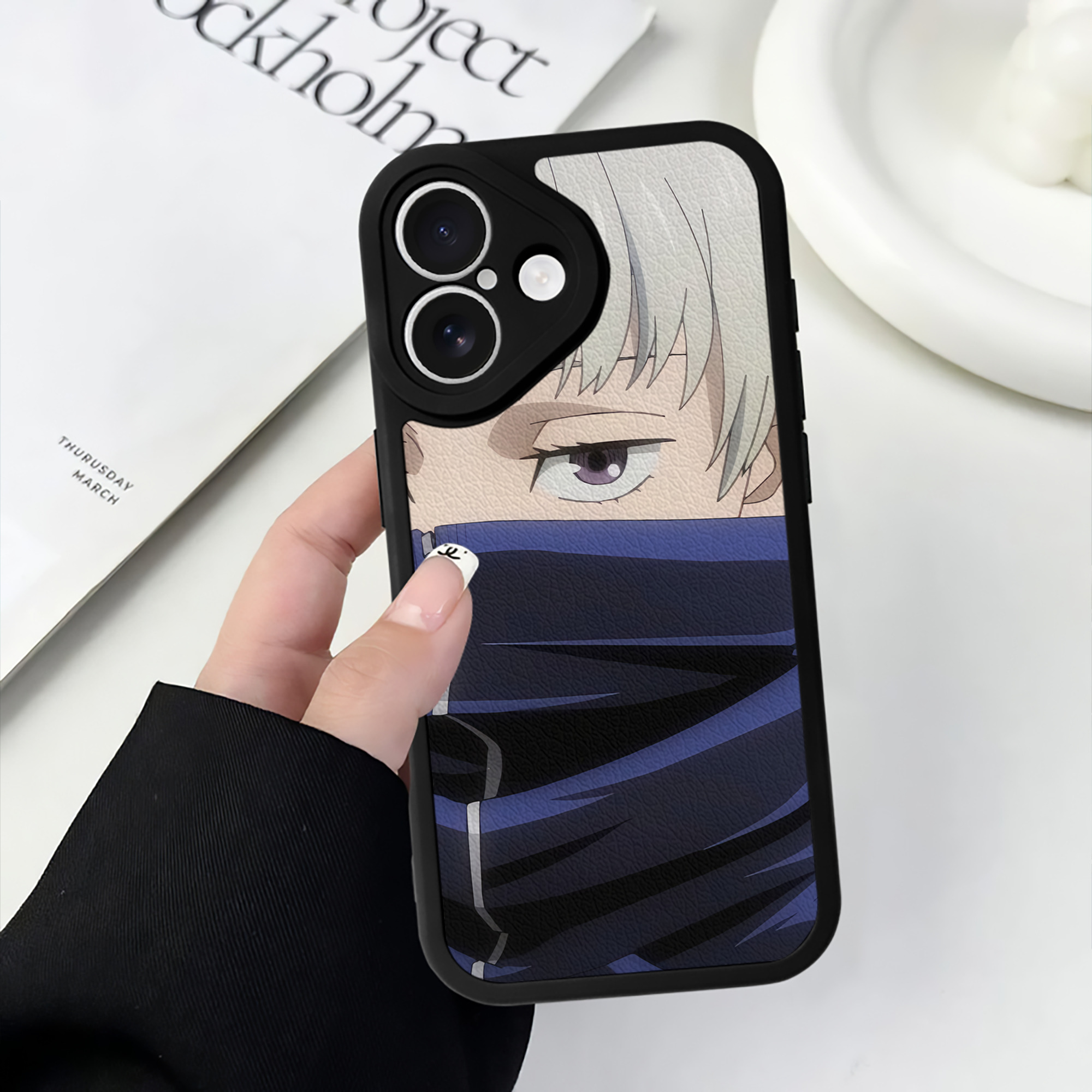 （画像用） SPY×FAMILY间谍家家酒 【iPhone 16シリーズ対応】シリコンスマホケース（レザー調） 材質：シリコン